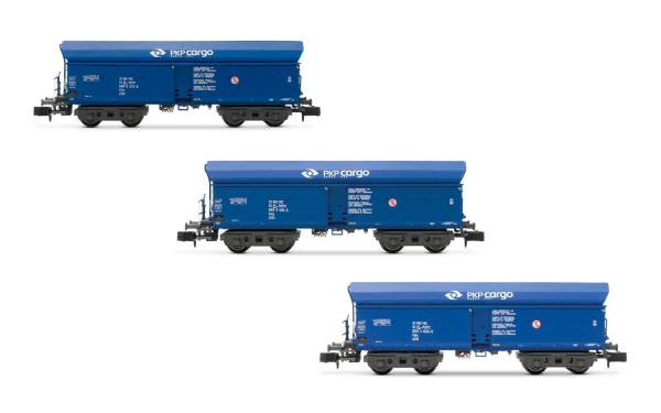 Arnold HN6565 - 3-tlg. Set Selbstentladewagen Bauart Falls der PKP