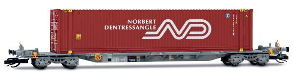 Arnold HN9766 - Containertragwagen der Ermewa, Norbert Dentressangle