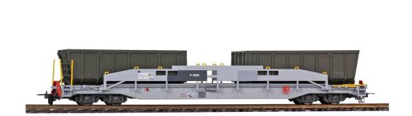BEMO 2290190 - RhB P 10050 Tragwagen mit Schlackenmulden (2x dunkel) BEMO 2290190 - RhB P 10050 Tragwagen mit Schlackenmulden (2x dunkel)