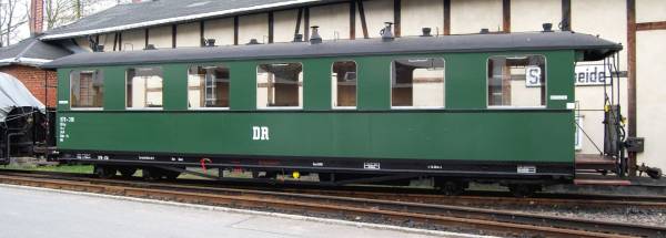 BEMO 3022831 - DR 970-334 sä. Personenwagen, Blech-Wagenkasten BEMO 3022831 - DR 970-334 sä. Personenwagen, Blech-Wagenkasten