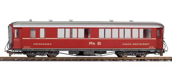 BEMO 3274103 - RhB WR 3813 Speisewagen 70er-Jahre