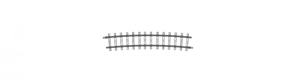 BEMO 4275000 - Gebogenes Gleis, R 515 mm, 12°