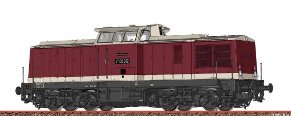 Brawa 41712 - Diesellok V 100 012, DR, Ep.III, DC BASIC+ Brawa 41712 - Diesellok V 100 012, DR, Ep.III, DC BASIC+