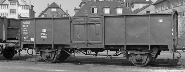 Brawa 50056 - Offener Güterwagen Omm 53, DB, Ep.III Brawa 50056 - Offener Güterwagen Omm 53, DB, Ep.III
