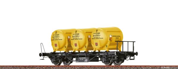BRAWA 50608 - Behältertragwagen Lbs577 der DB, mit Ddikr621 "Dinkelacker"