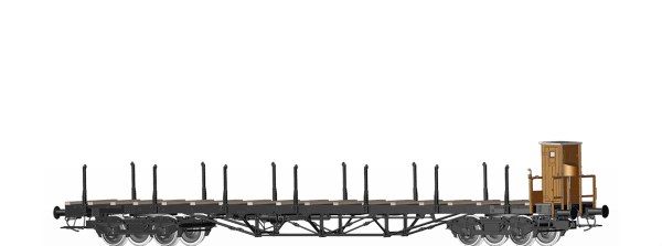 BRAWA 50653 - Drehgestellflachwagen SSlu 65 der DR BRAWA 50653 - Drehgestellflachwagen SSlu 65 der DR