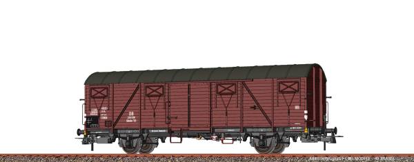 Brawa 51292 - Gedeckter Güterwagen Glmehs50 der DB