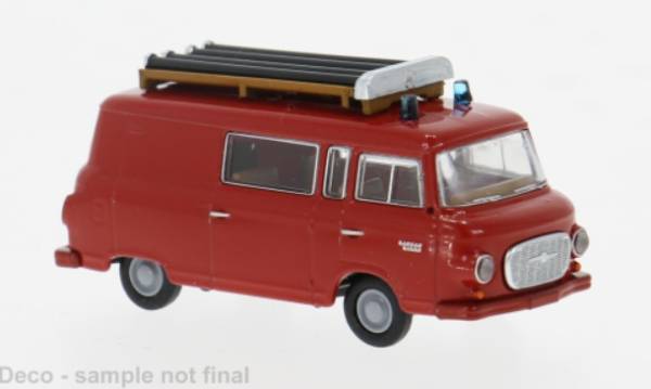 Brekina 30226 - Barkas B 1000 Halbbus, 1962, Feuerwehr