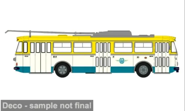 Brekina 61357 - Skoda 9 TR, 1962, Ostrava