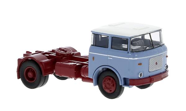 Brekina 71829 - LIAZ 706 SZM, blau/dunkelrot, 1976