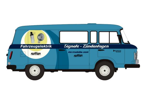 Brekina 30230 - Barkas B 1000 Halbbus, 1980, IFA Fahrzeugelektrik