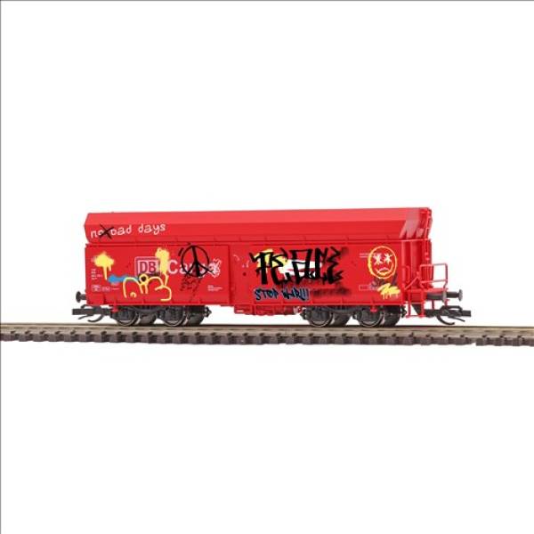 Busch 31326 - Kohlewagen Fals 164 der DB, mit Graffitibemalung