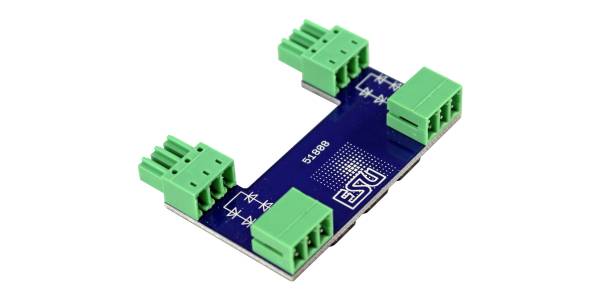 ESU 51808 - SwitchPilot Extension Adapter für ABC Bremsstrecken ESU 51808 - SwitchPilot Extension Adapter für ABC Bremsstrecken