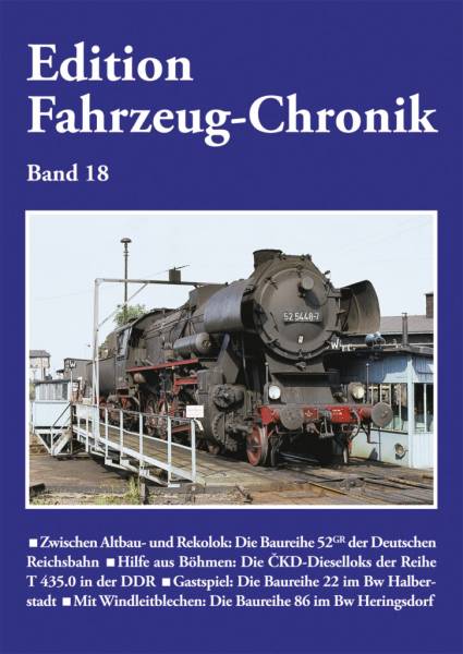 Verlag Dirk Endisch - Fahrzeug-Chronik Band 18 Verlag Dirk Endisch - Fahrzeug-Chronik Band 18