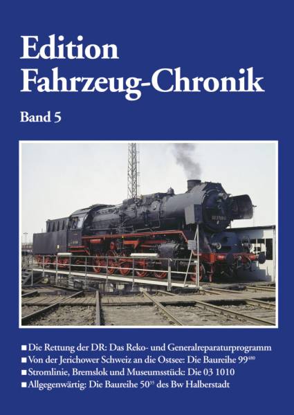 Verlag Dirk Endisch - Fahrzeug-Chronik Band 5