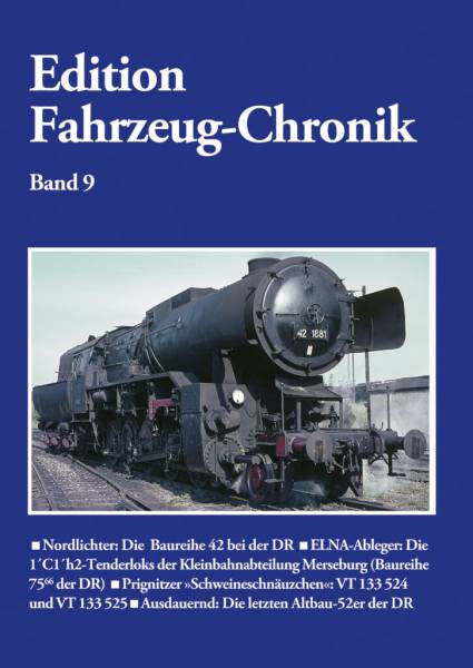 Verlag Dirk Endisch - Fahrzeug-Chronik Band 9 Verlag Dirk Endisch - Fahrzeug-Chronik Band 9
