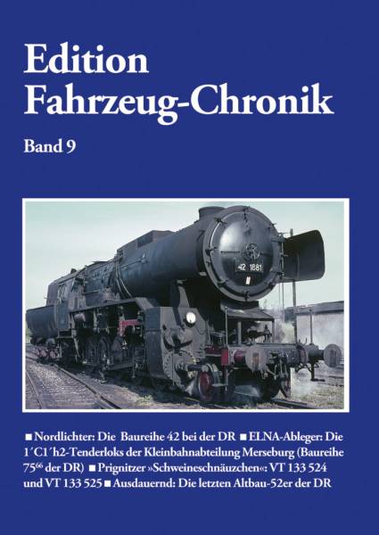 Verlag Dirk Endisch - Fahrzeug-Chronik Band 9