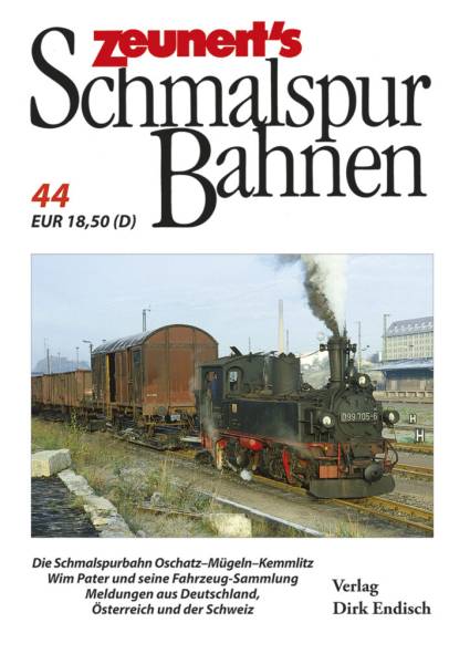 Verlag Dirk Endisch - Zeunert´s Schmalspurbahnen, Band 44