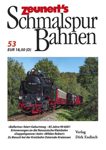 Verlag Dirk Endisch - Zeunert´s Schmalspurbahnen, Band 53
