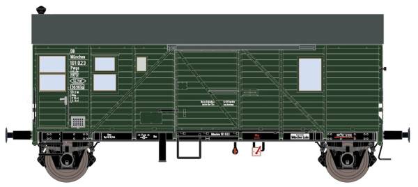 Exact-train EX23625 - Packwagen Pwgs44 Bremen der DB