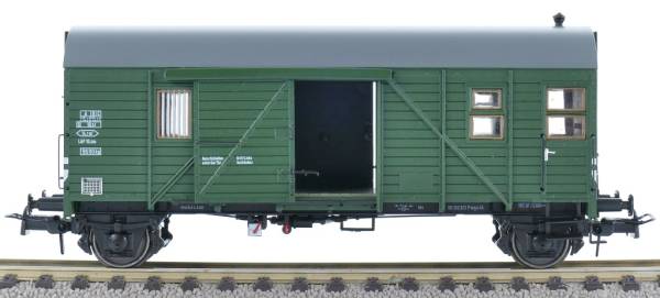 Exact-train EX23635 - Packwagen Pwgs44 Bremen der DB, mit ABC Raster grün