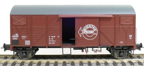 Exact-train EX23646 - gedeckter Güterwagen Bremen der DR, Expressgut