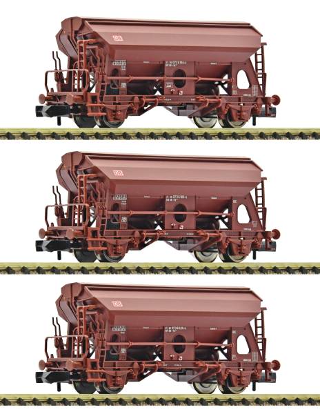 Fleischmann 830358 - 3-tlg. Set: Schwenkdachwagen der DB AG