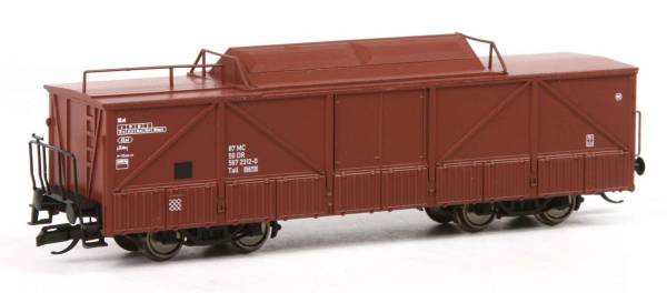 Karsei 24051 - Güterwagen Tall der DR, Dach hoch