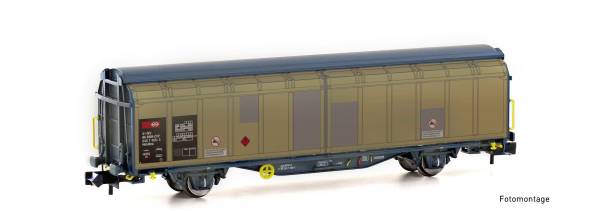 Hobbytrain H24672 - Schiebewandwagen Hbbillns der SBB, gealtert