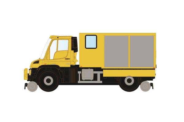 Hobbytrain H32301 - Zweiwege Unimog U423, neutral, DC/DCC Hobbytrain H32301 - Zweiwege Unimog U423, neutral, DC/DCC