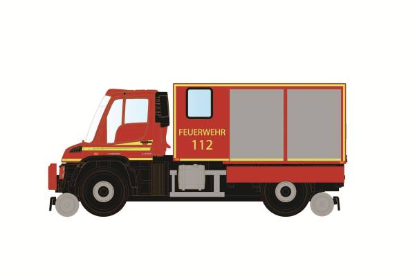 Hobbytrain H32303 - Zweiwege Unimog U423, Feuerwehr, DC/DCC Hobbytrain H32303 - Zweiwege Unimog U423, Feuerwehr, DC/DCC