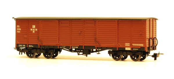 Lok Schlosserei - GG55, 4-achsiger ged. Güterwagen 99-02-56 Harzquerbahn