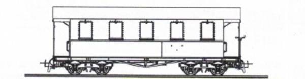 Lok-Schlosserei - 900-352/351 Personenwagen Eisfeld, DR