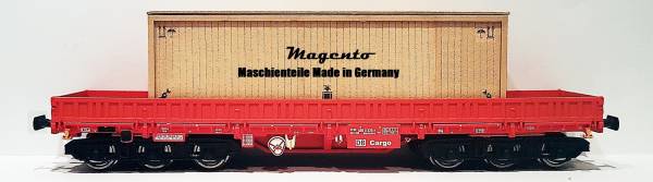 NPE NW52054 - Schwerlastwagen Samms-u 454 der DBAG, mit Holzkiste 'Magento'