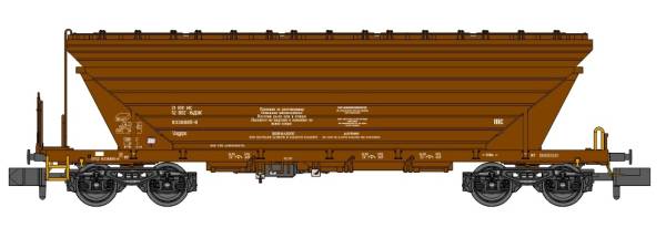 NPE NW52215 - Getreidesilowagen Uagpps Bulgarien, braun