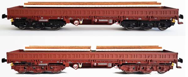 NPE NW52400 - 2-tlg. Set Schwerlastwagen Samms 4860 der DR