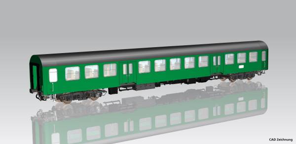PIKO 28001 - Halberstädter Mitteleinstiegswagen 2. Klasse der DR