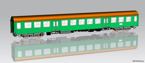 PIKO 28002 - Halberstädter Mitteleinstiegswagen 2. Klasse der DR PIKO 28002 - Halberstädter Mitteleinstiegswagen 2. Klasse der DR