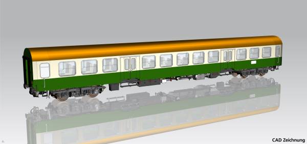 PIKO 28005 - Halberstädter Mitteleinstiegswagen 2. Klasse der DR PIKO 28005 - Halberstädter Mitteleinstiegswagen 2. Klasse der DR