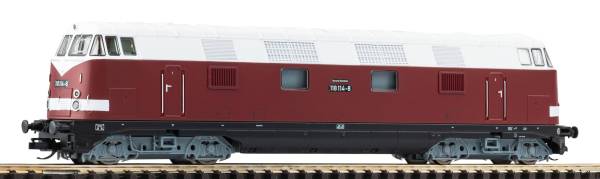 PIKO 47286 - TT Diesellok BR 118 Sparlack der DR, 4-achsig