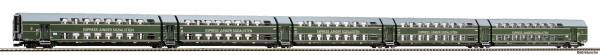 PIKO 53125 - 5-tlg. Set Doppelstock-Gliederzug DGBe12 Express Junger Sozialisten