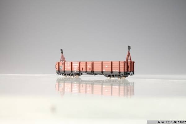 PMT / Technomodell 54407 - Güterwagen offen der DRG, braun