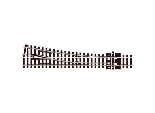 PECO SL- U395F - Code 55 Weiche rechts 10° mittlerer Radius