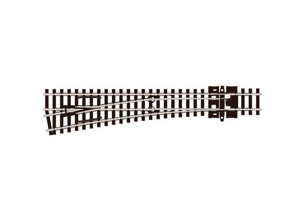 PECO SL- U396F - Code 55 Weiche links 10° mittlerer Radius