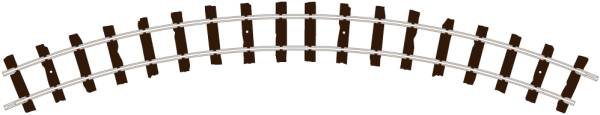 PECO ST-412 - Setrack H0e 1/8 Kreis r=228 mm