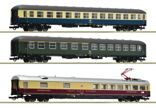 Roco 6200052 - 3-tlg. Set 2: D 377 „Hispania-Express“ der DB