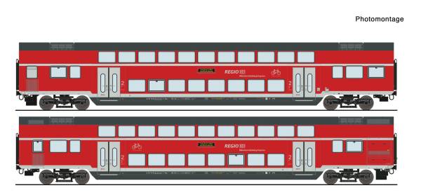Roco 6200145 - 2-tlg. Set: Doppelstockwagen der DB AG Roco 6200145 - 2-tlg. Set: Doppelstockwagen der DB AG