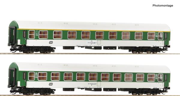 Roco 6280010 - 2-tlg. Set 1: Reisezugwagen der CD Roco 6280010 - 2-tlg. Set 1: Reisezugwagen der CD