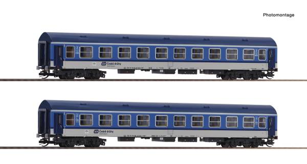 ROCO 6280020 - 2-tlg. Set 2: Reisezugwagen der CD ROCO 6280020 - 2-tlg. Set 2: Reisezugwagen der CD