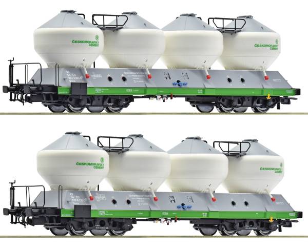 ROCO 6600237 -2-tlg. Set: Silowagen der CD